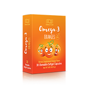 Omega 3 Oranges (30 cápsulas masticables)